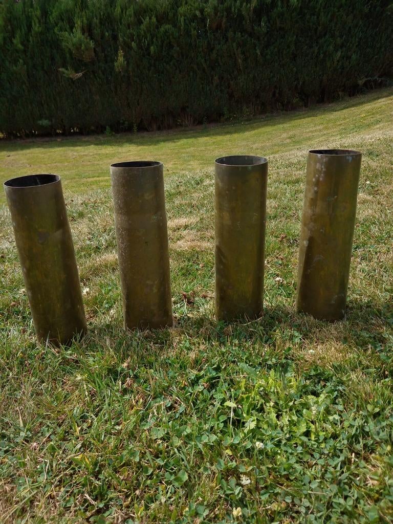 „270 mm” koperen oorlogsschelp uit 1943, Ophalen of Verzenden, Landmacht, Hulzen of Bodemvondsten