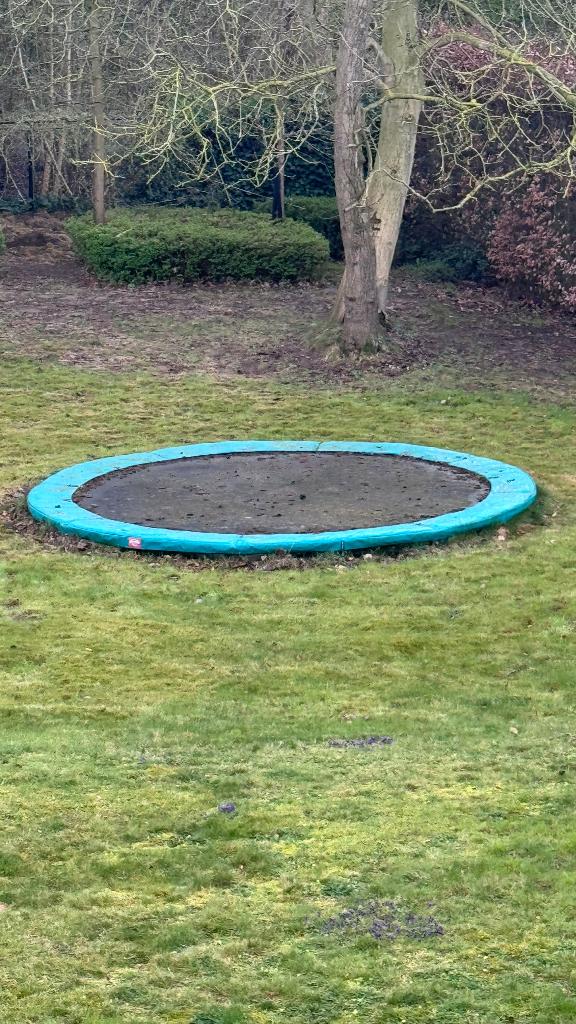 BERG Trampoline Favorit - InGround - 430 cm, Kinderen en Baby's, Speelgoed | Buiten | Trampolines, Ophalen, Gebruikt