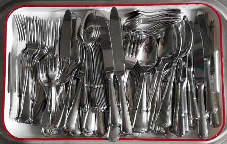 klassiek bestek, Enlèvement ou Envoi