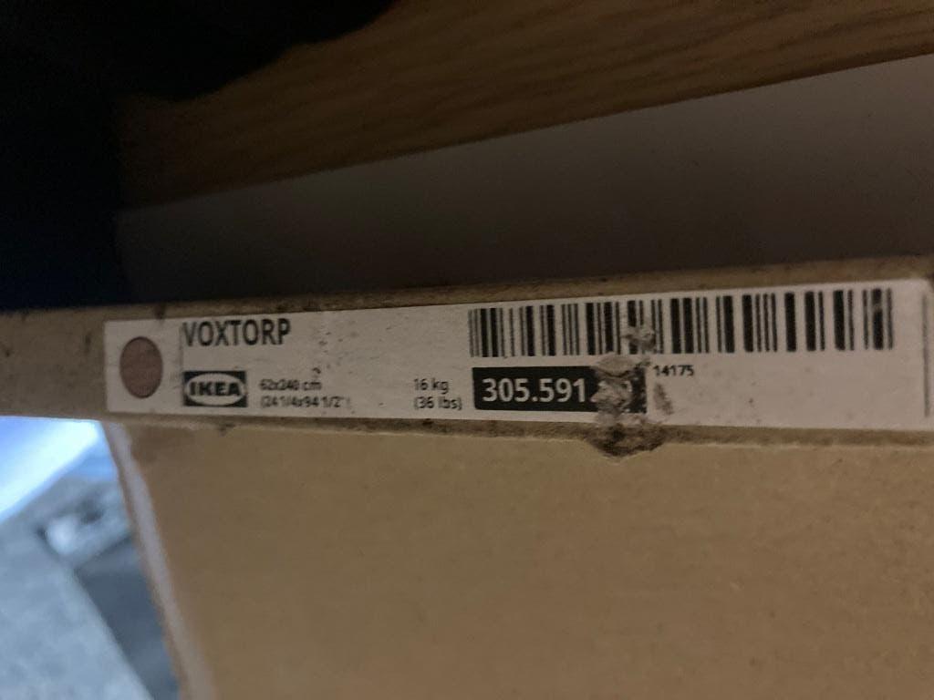 Ikea VOXTORP, Enlèvement, Neuf