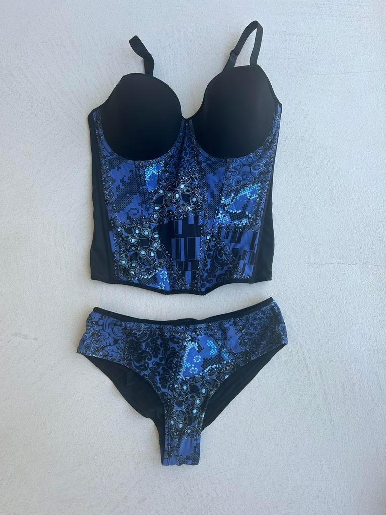 Marlies Dekkers collector’s item corset 70E slip S, Verzenden, Blauw, Body of Korset