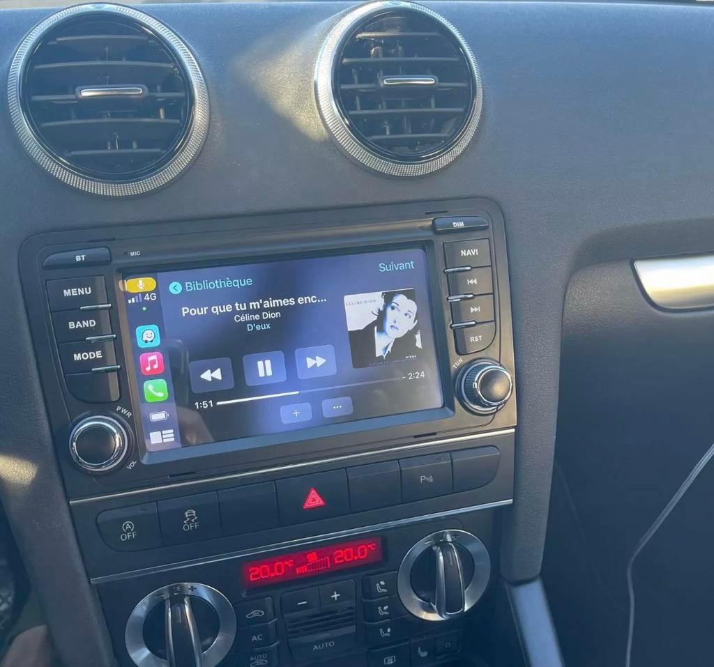 200€!!!CarPlay Audi a3 8p radio bluethoot GPS usb, Enlèvement, Neuf