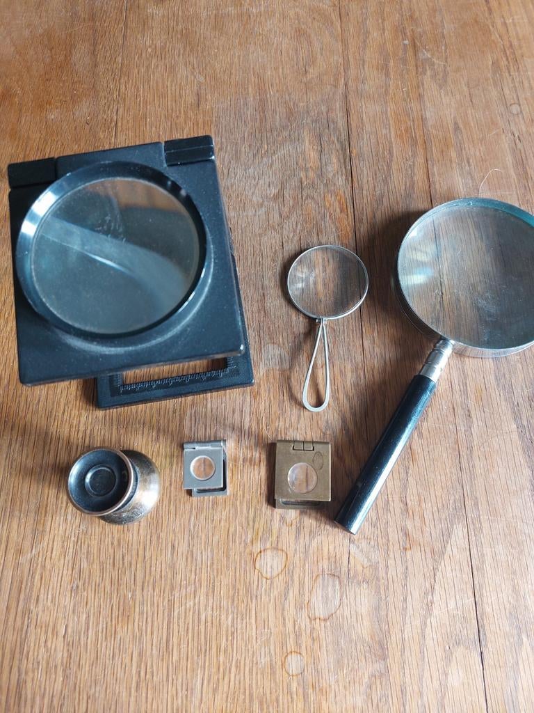 Lot de vieille loupe, Loupe