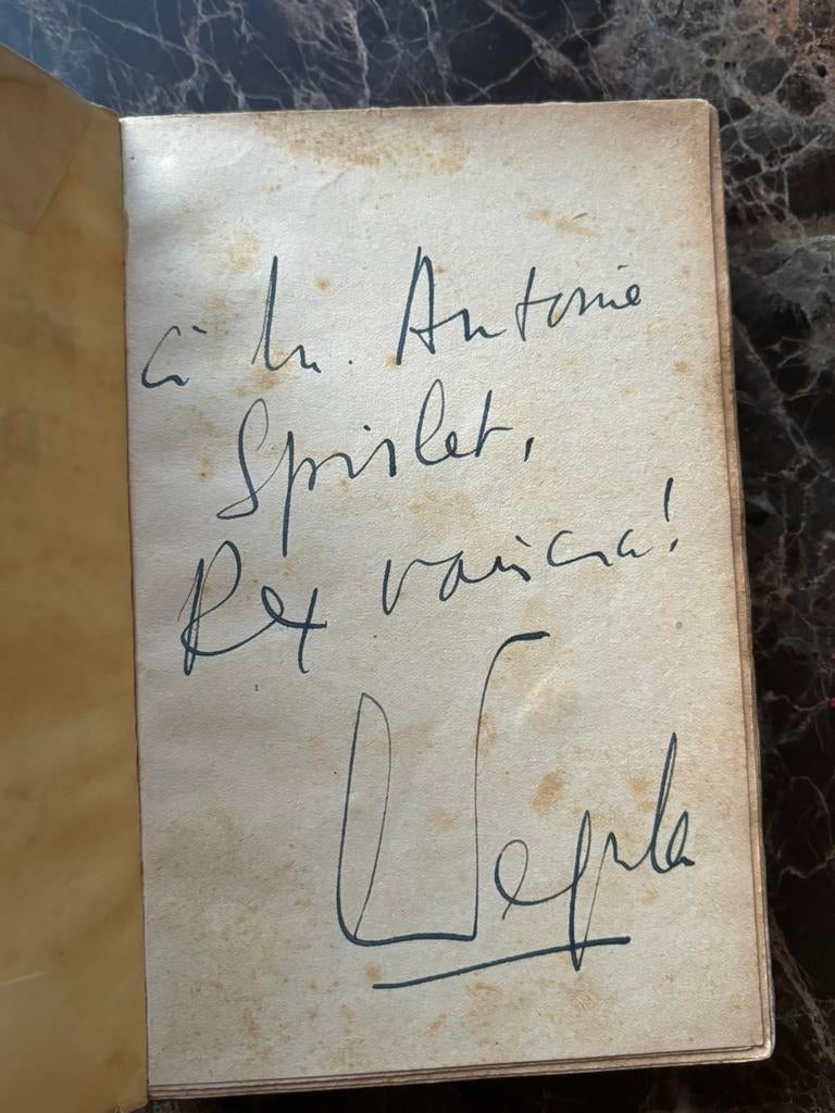 Léon Degrelle - signature, Collections, Enlèvement ou Envoi