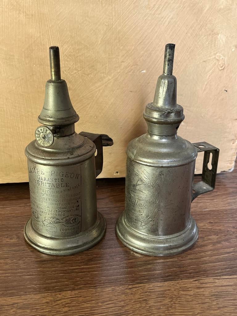 Paire de lampes Pigeon (avec lampe les hirondelles)-m, Enlèvement ou Envoi