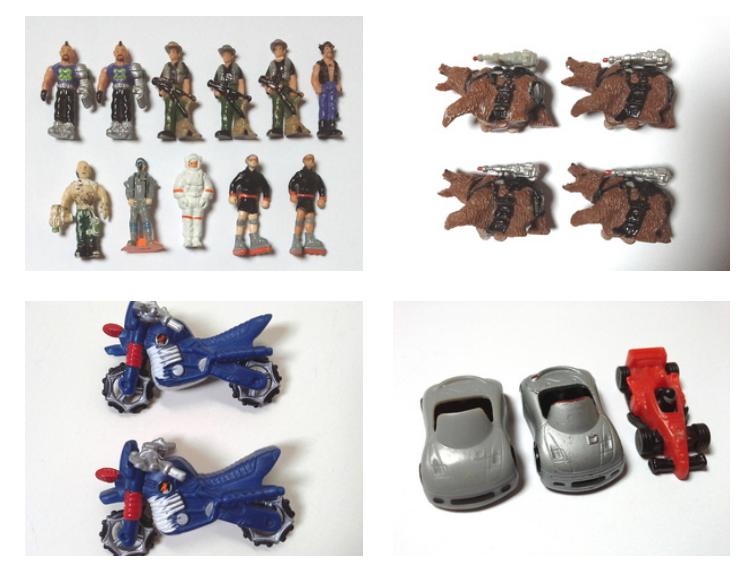 20 jouets miniatures Action Man Hasbro Cadbury 90' & 2000, Collections, Enlèvement, Utilisé