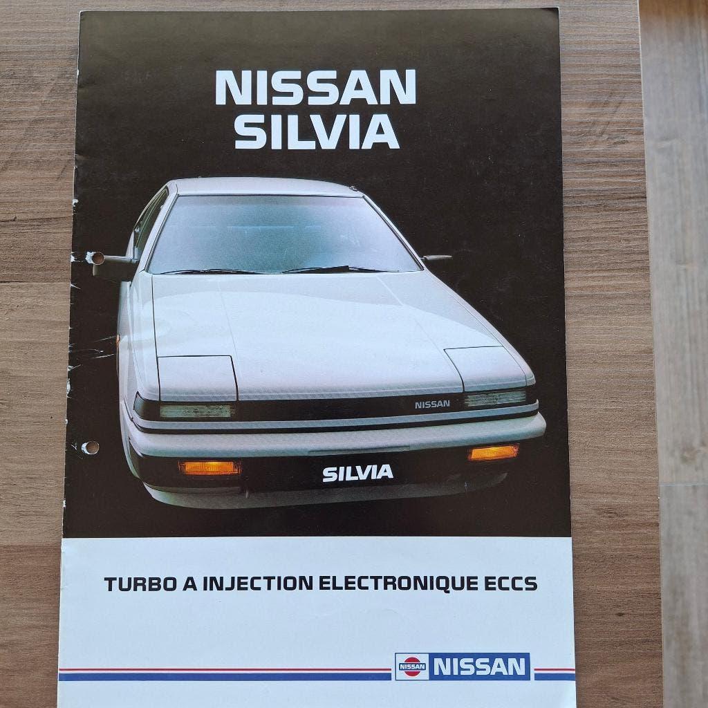 NISSAN SYLVIA  1986, Ophalen of Verzenden, Gelezen, Nissan