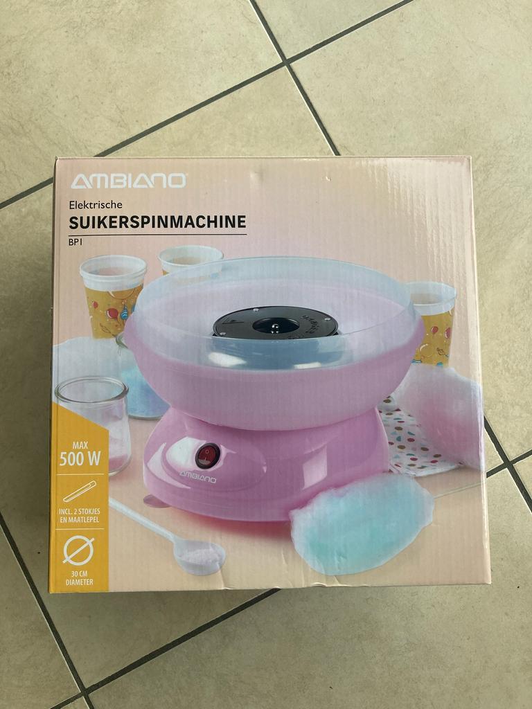Suikerspin machine, Ophalen, Nieuw