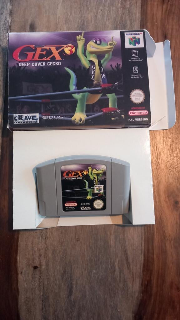 Gex 3 Deep Cover Gecko N64 Nintendo 64, Enlèvement ou Envoi