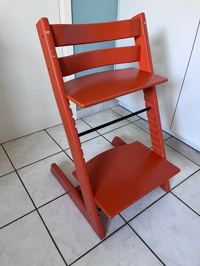 Stokke tripp trapp meegroeistoel (nieuw model!), Ophalen, Gebruikt, Meegroeistoel