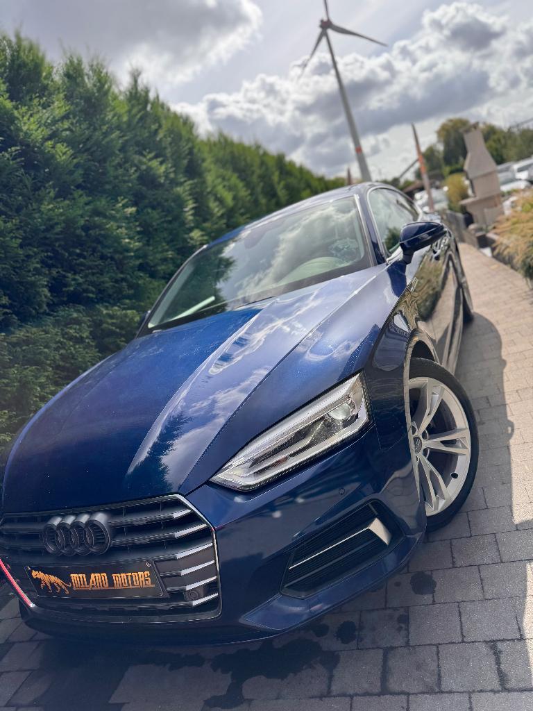 Audi A5 2.0TFSI 190PK, Auto's, Voorwielaandrijving, Euro 6, 4 cilinders, Blauw