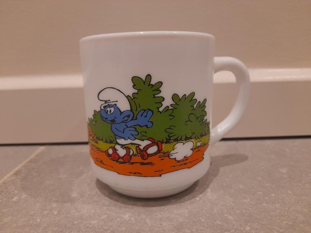 Mok de smurfen, Ophalen