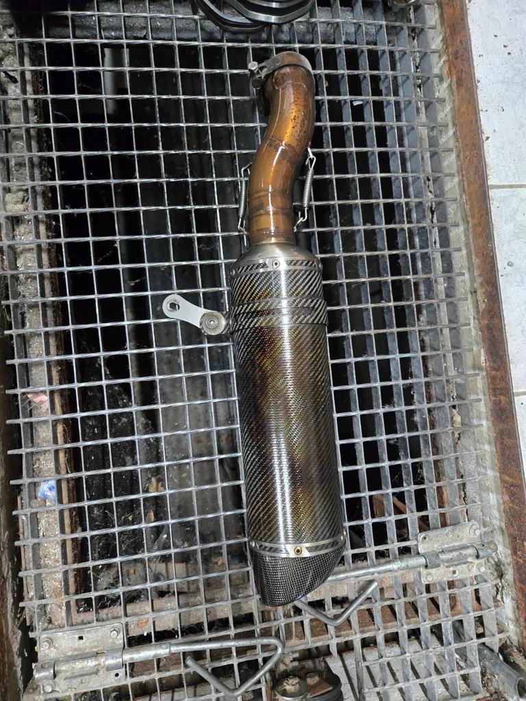 Sc project uitlaat bmw r1200gs, Ophalen