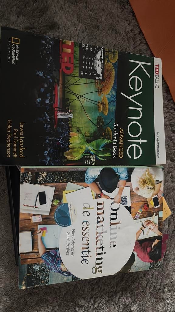 Boeken handelswetenschappen UHasselt, Boeken, Ophalen, Zo goed als nieuw