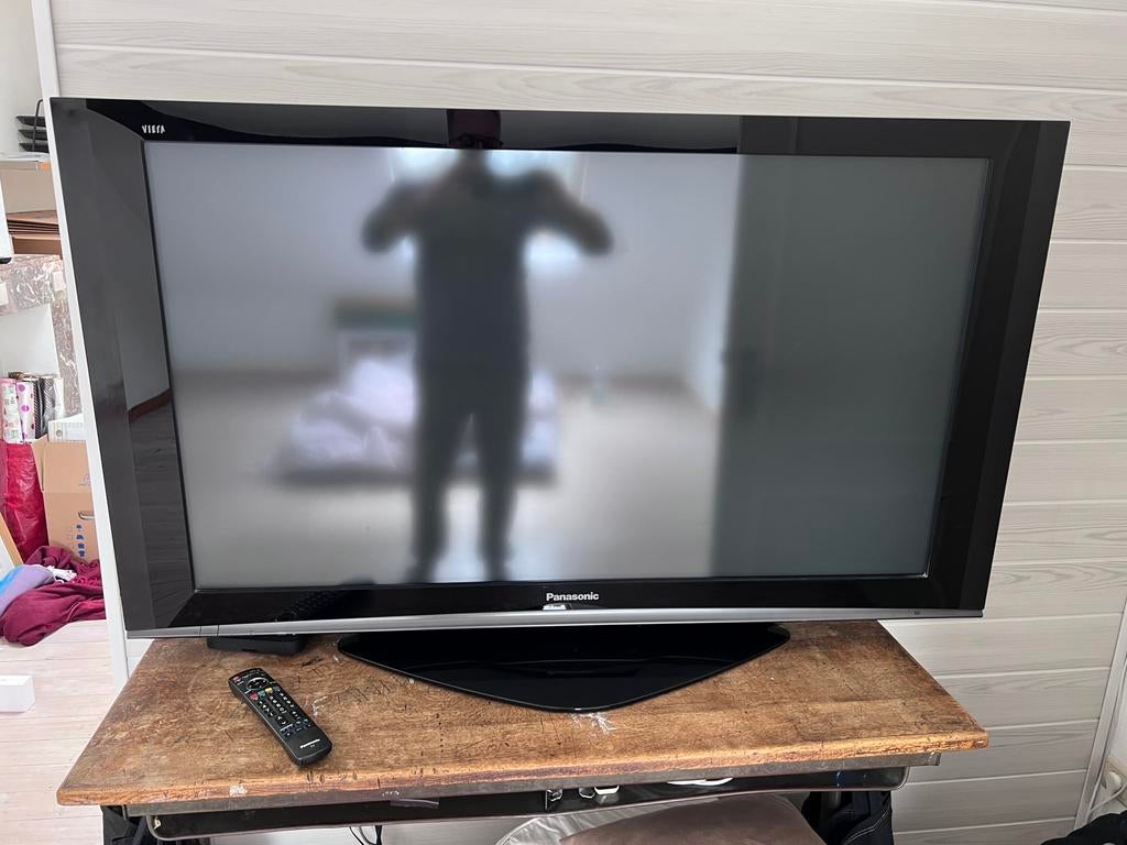 TV Plasma 50´, Panasonic, Enlèvement, Utilisé, 100 cm ou plus