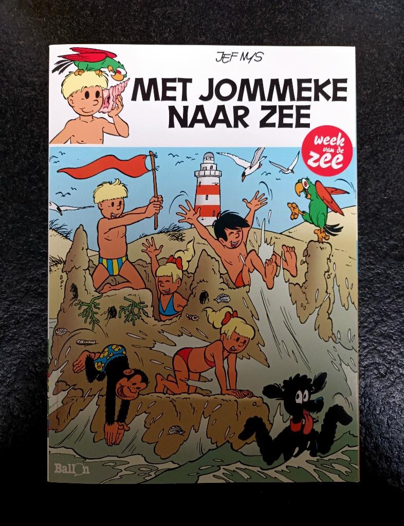 Met Jommeke naar zee, Verzenden, Nieuw