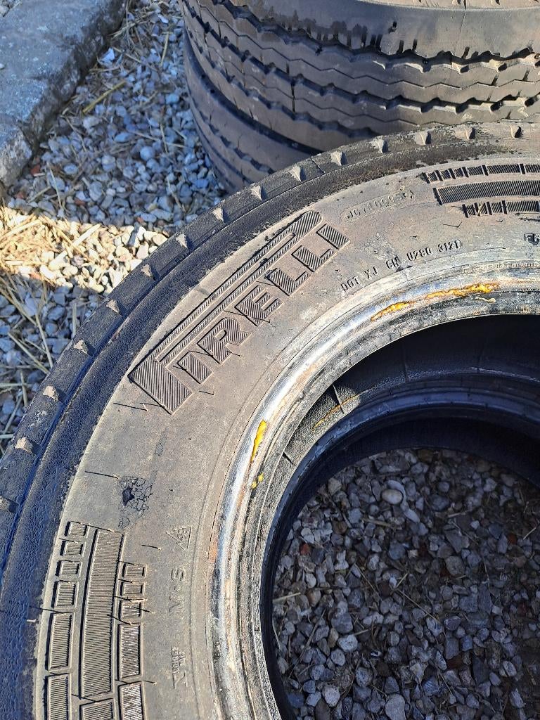 4 nieuwe vrachtwagen banden pirelli  ST01 245/70R17.5, Auto-onderdelen, Banden en Velgen, Ophalen, 245 mm, Vrachtwagen, Nieuw