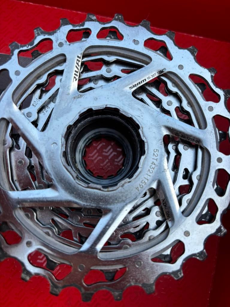 SRAM rival cassette 10-30T 12speed, Fietsen en Brommers, Fietsonderdelen, Ophalen, Zo goed als nieuw, Racefiets, Overige typen