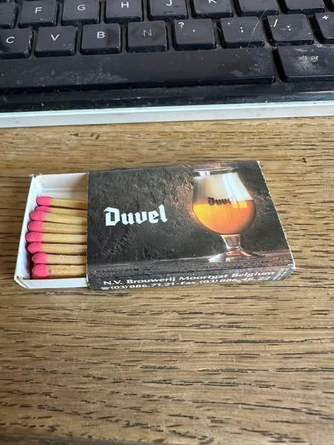 Duvel Lucifer doosje, Ophalen of Verzenden, Zo goed als nieuw, Overige typen, Duvel