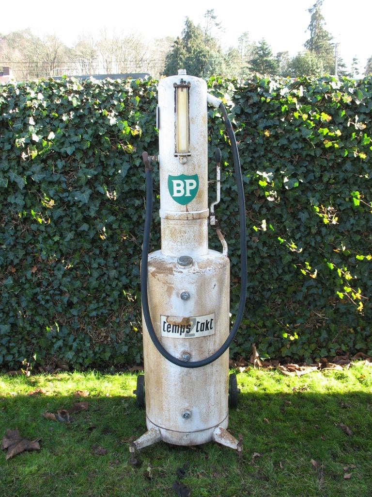 2-takt 2t BP benzine pomp benzinepomp, Verzamelen, Ophalen