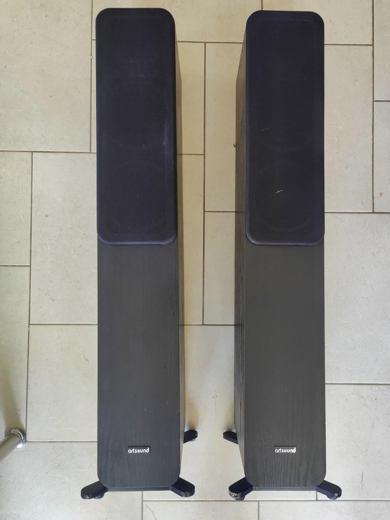 Artsound AS5002 luidsprekers, Audio, Tv en Foto, Luidsprekerboxen, Overige merken, Gebruikt, Ophalen of Verzenden, 120 watt of meer