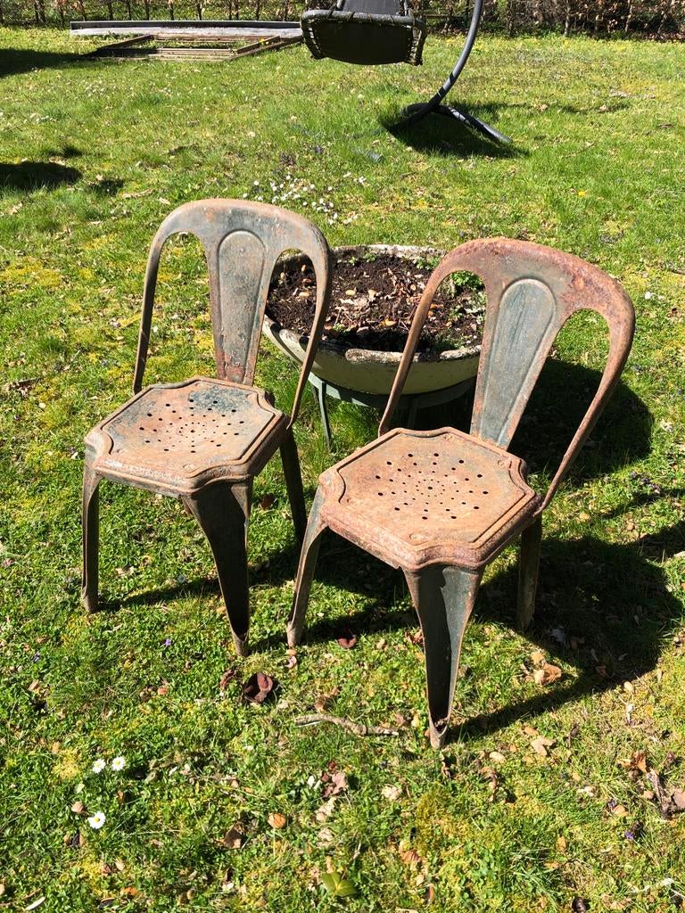 Paire de chaises Multipl's Joseph Mathieu............., Antiquités & Art, Enlèvement