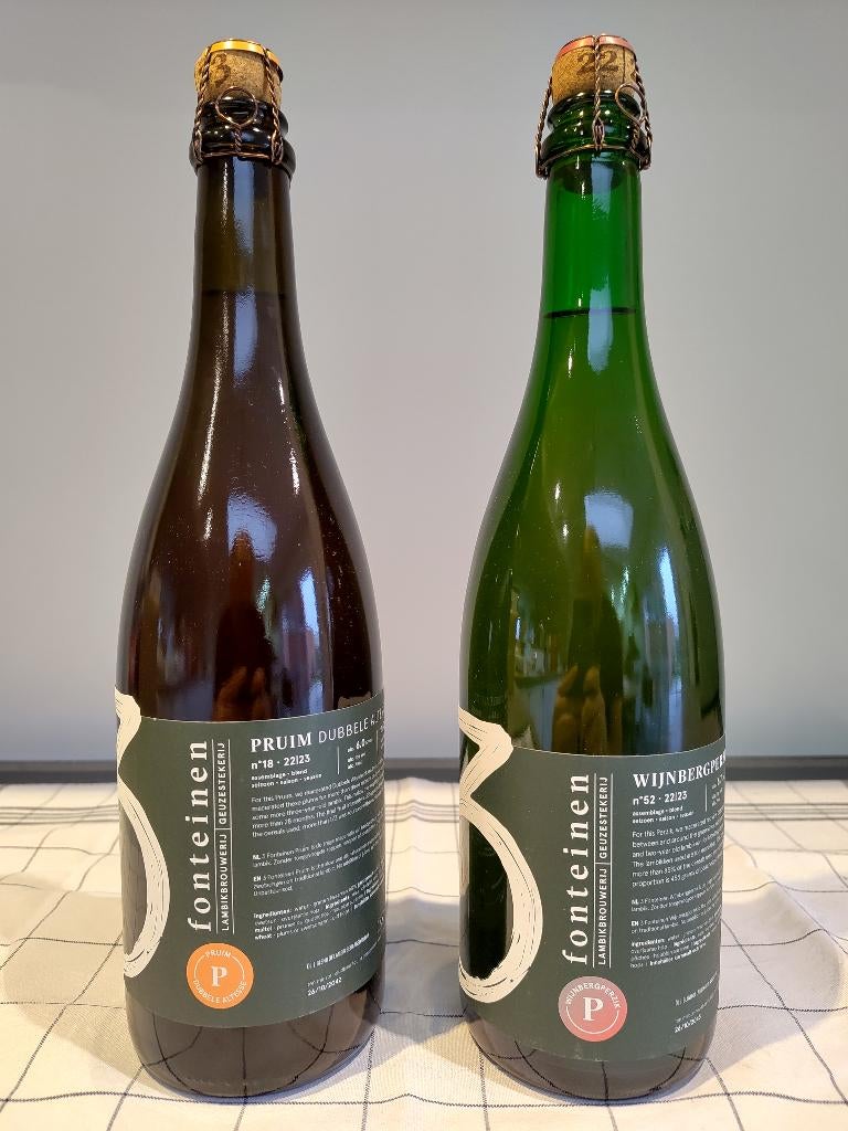 3 Fonteinen Perzik & Pruim, Ophalen of Verzenden, Nieuw, Flesje(s), Overige merken