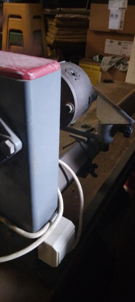 Houten draaibank, Ophalen, Gebruikt