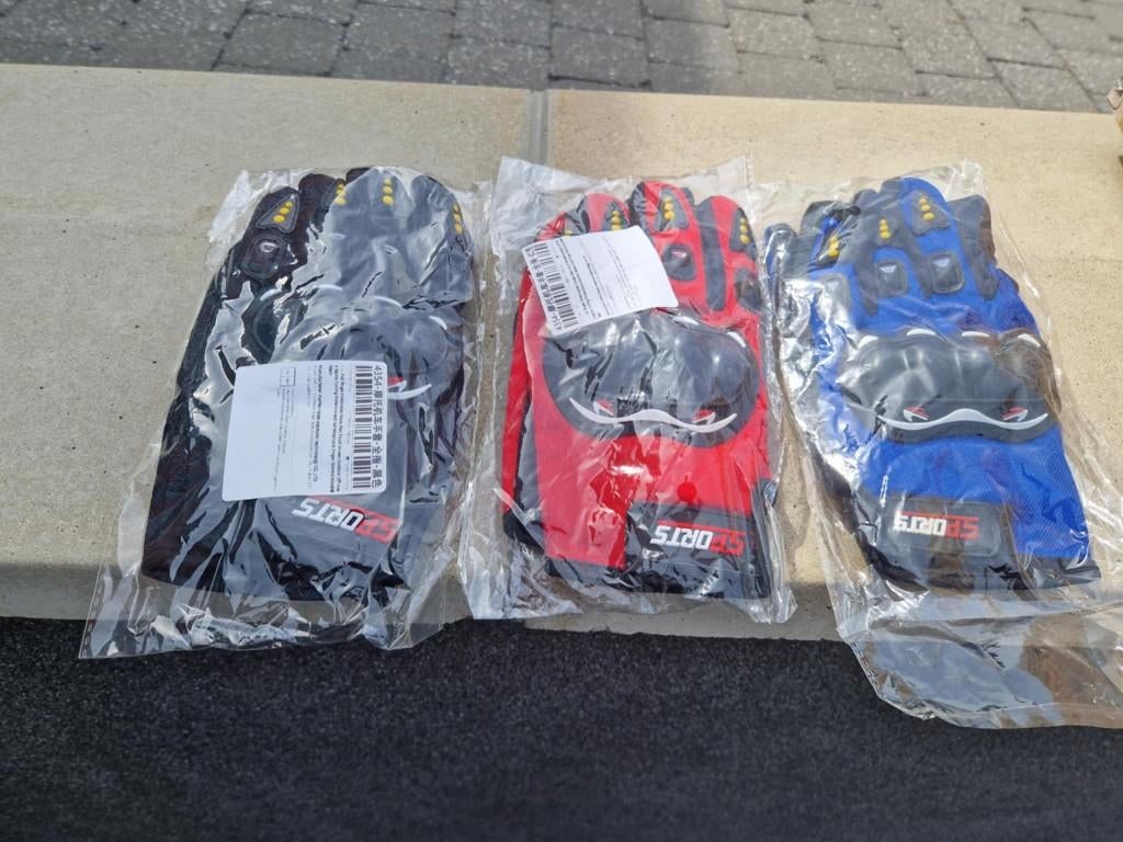 Gants Moto neuf 3 coloris disponible, Enlèvement, Neuf, sans ticket, Gants