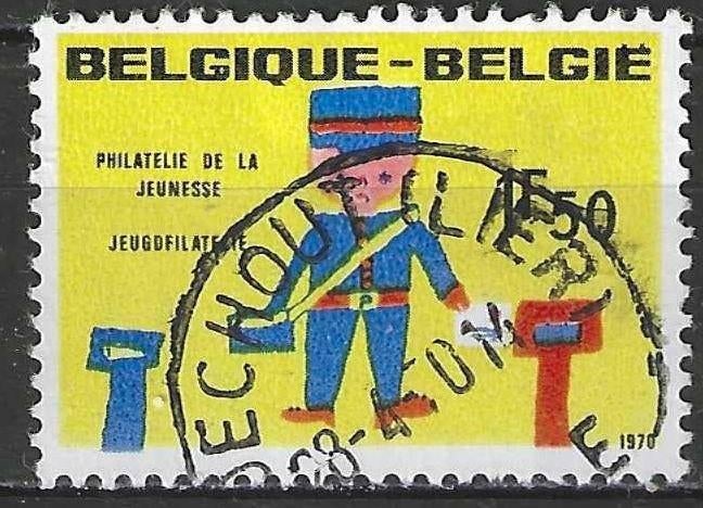 Belgie 1970 - Yvert/OBP 1528 - Filatelie voor de jeugd (ST), Postzegels en Munten, Verzenden, Gestempeld, Gestempeld, Kinderen