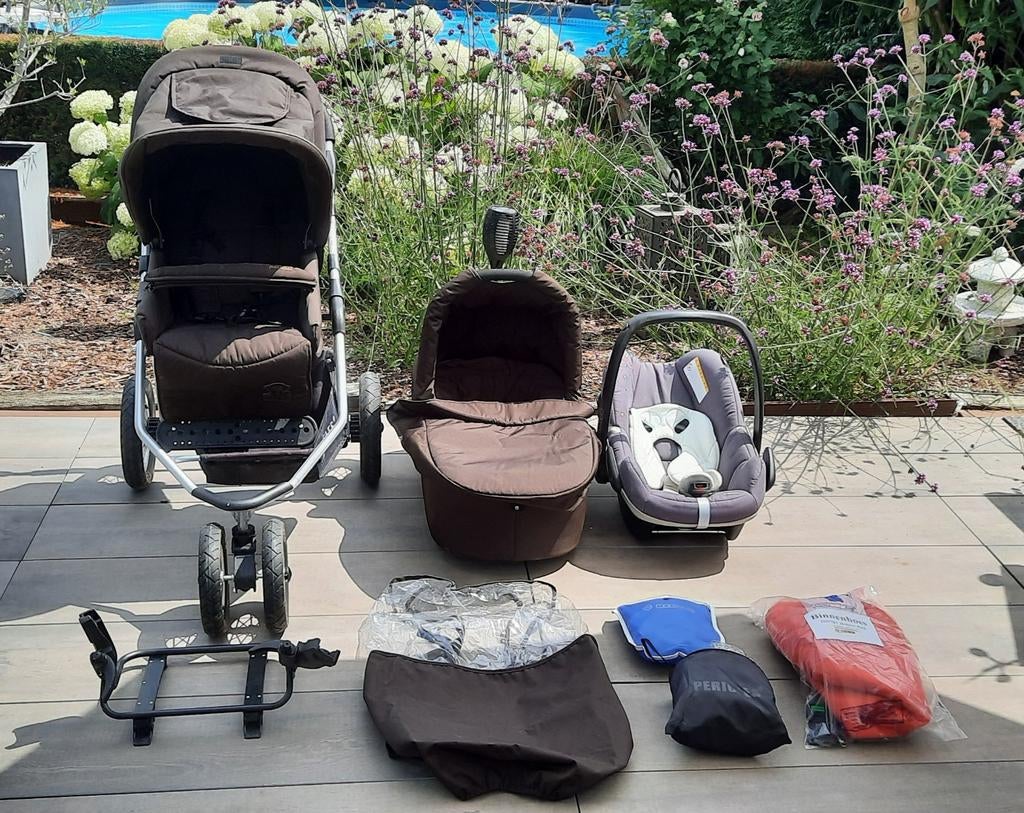 Pericles Evolution 3 in 1, Kinderen en Baby's, Kinderwagens en Combinaties, Ophalen, Kinderwagen, Overige merken, Met autostoeltje