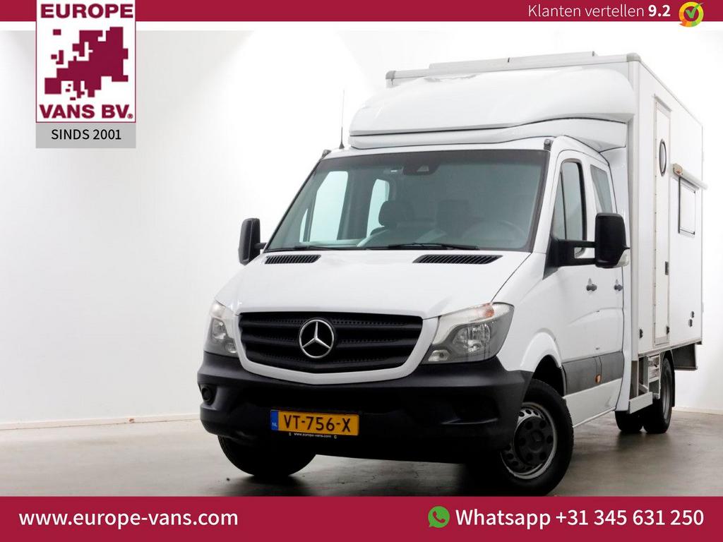 Mercedes-Benz Sprinter 516 CDI 163pk E6 7G Automaat D.C. Bak, Automaat, Wit, Mercedes-Benz, Bedrijf
