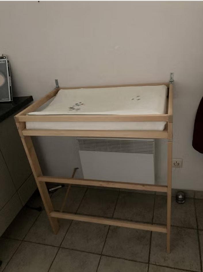 Baby - verzorgingstafel opvouwbaar, Kinderen en Baby's, Ophalen, Gebruikt, Aankleedkussen, Overige merken