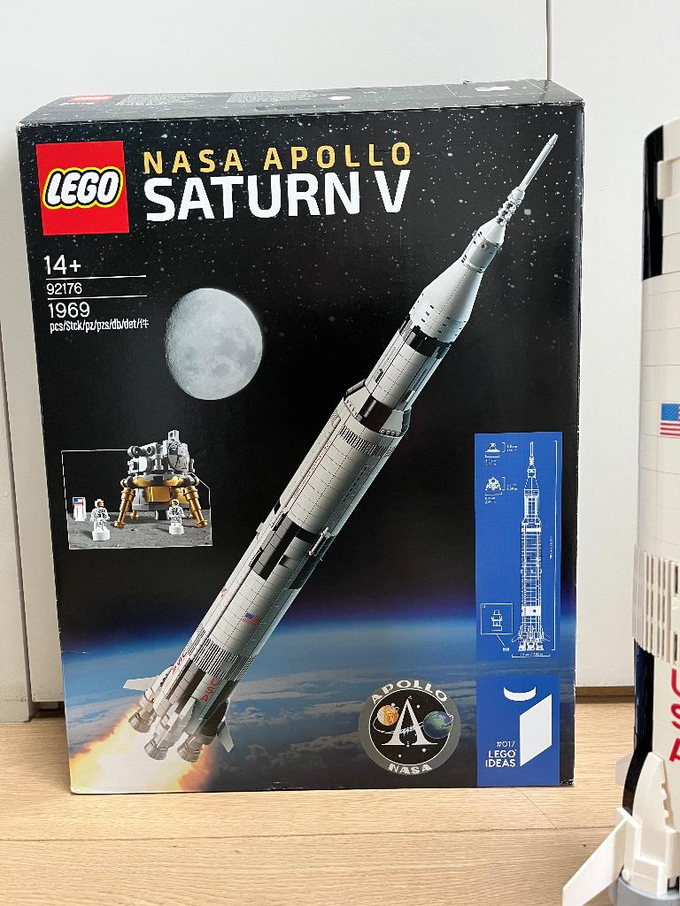 LEGO NASA Apollo Saturn V 92176, Ophalen of Verzenden, Gebruikt, Complete set, Lego