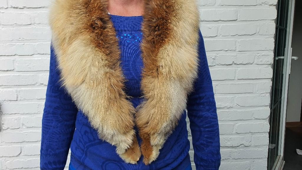 Vintage bontstola / bontsjaal, Kleding | Dames, Ophalen, Gedragen, Sjaal