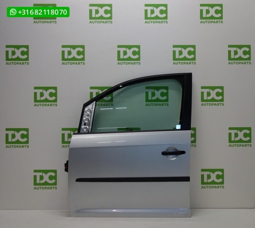 Volkswagen Caddy ('15-'18) Voorportier links zilvergrijs, Gebruikt, Voor, Ophalen of Verzenden, Volkswagen