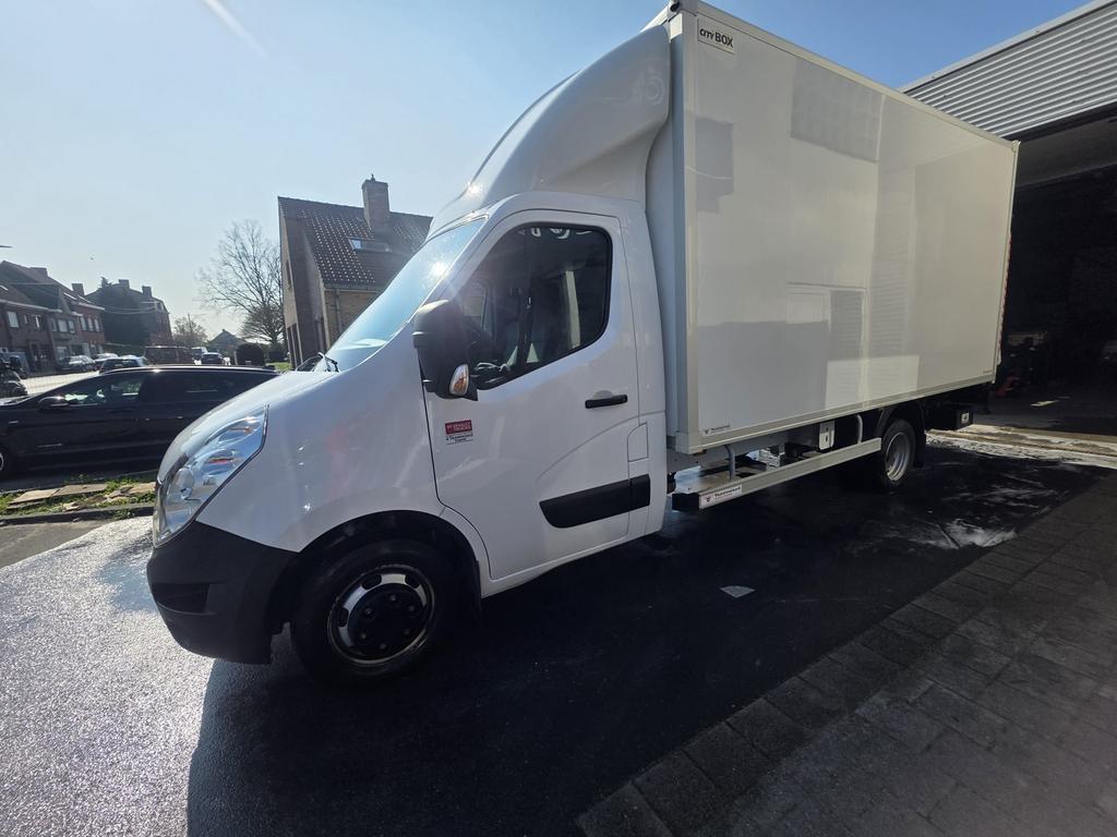 Renault master + laadklep, Auto's, Wit, Particulier, 107 kW, Overige carrosserie