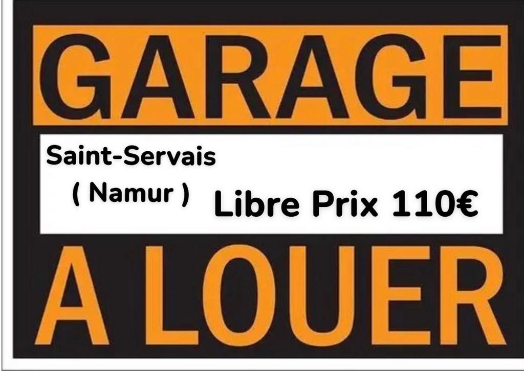 Garage fermé a louer - Namur