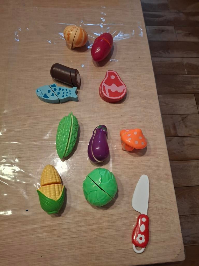 Accessoires jeux de cuisine - dinette, Enfants & Bébés, Jouets | Jouer aux cuisines, Enlèvement ou Envoi, Utilisé, Bois, Accessoires de cuisine de jeu