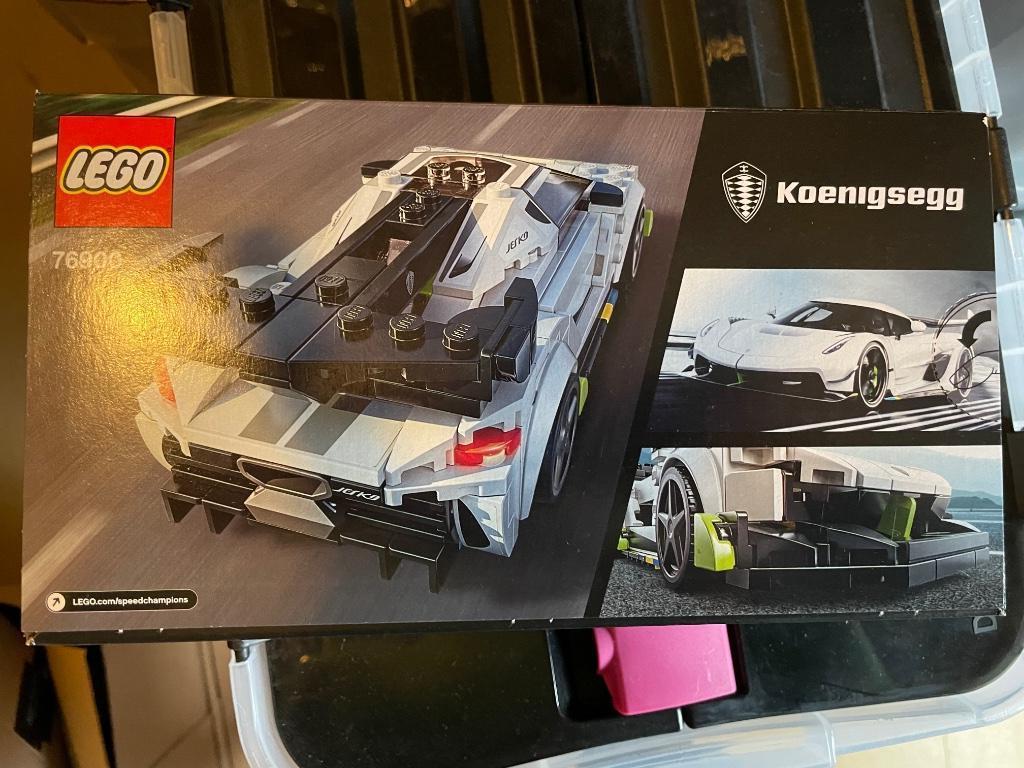 Lego speed champions 76900 koenigsegg jesko, Ophalen of Verzenden, Nieuw, Complete set, Lego