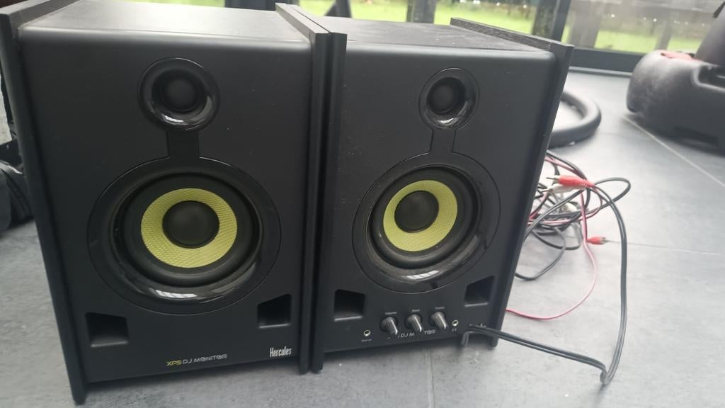 Hercules XPS 2.080 DJ monitor, Ophalen, Gebruikt, P.A.