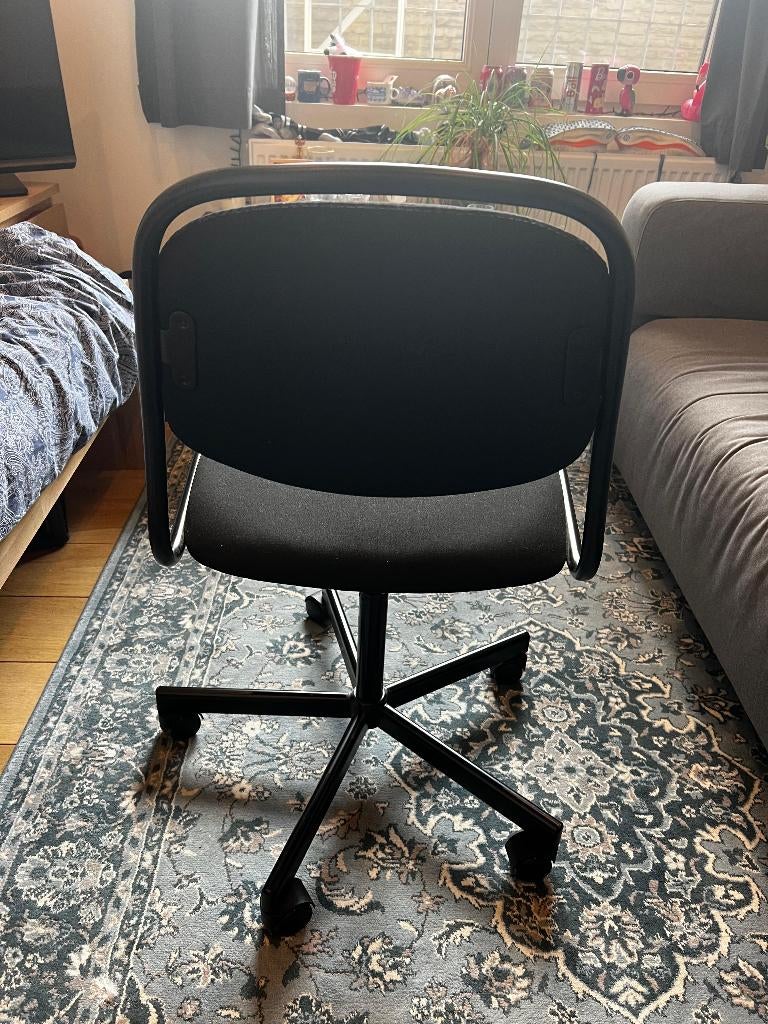 ÖRFJÄLL - chaise de bureau (noir), Enlèvement, Comme neuf, Noir, Chaise de bureau