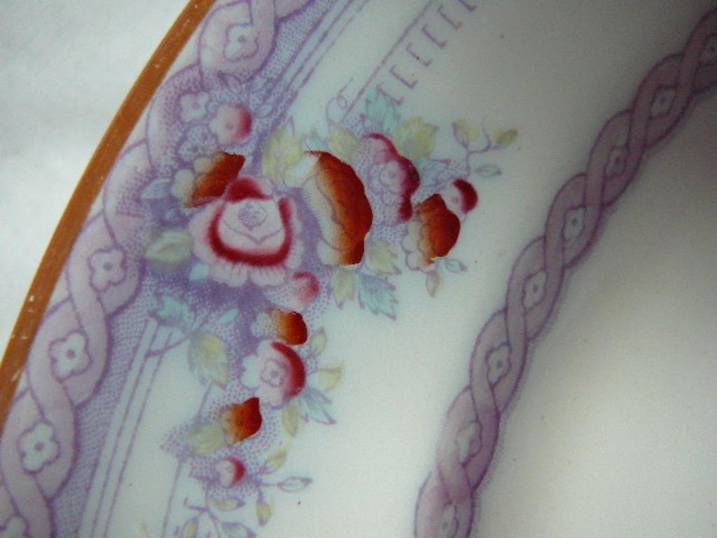 Petrus Regout mille fleurs période Maastricht 1862 - 1880, Antiquités & Art, Antiquités | Céramique & Poterie, Enlèvement