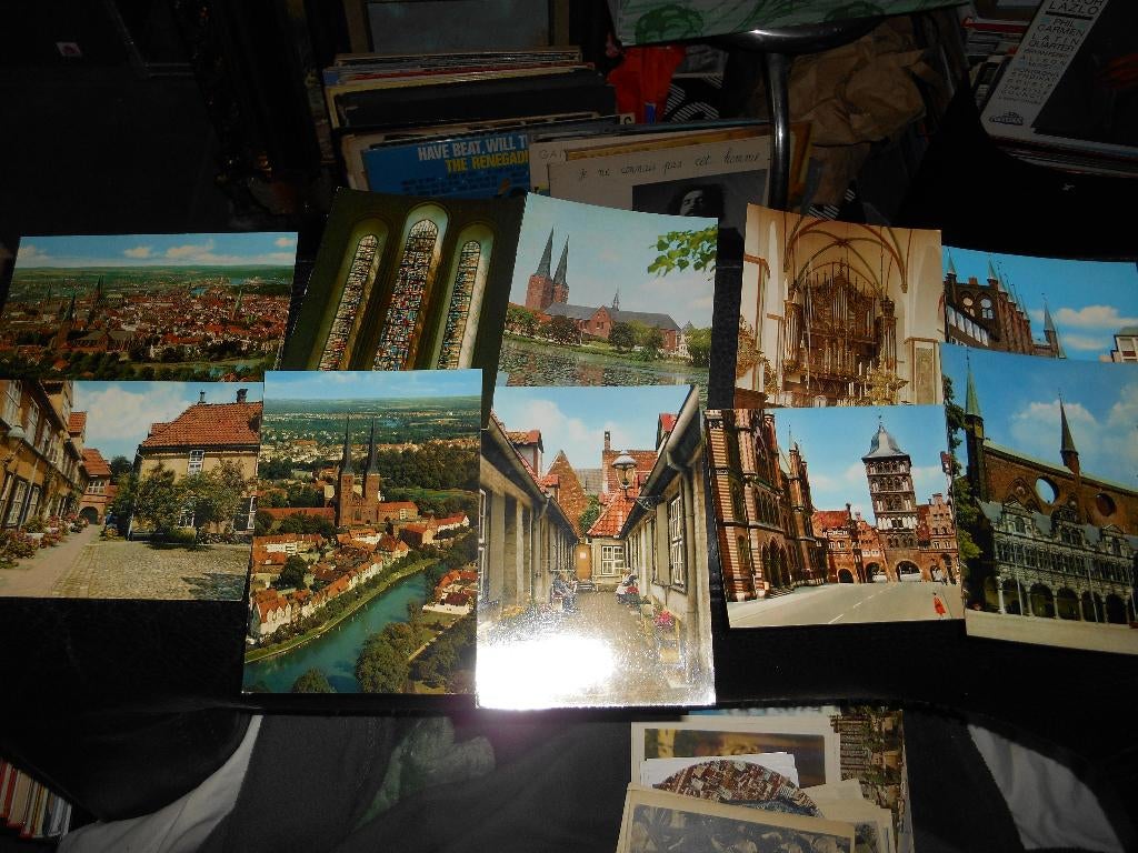 Lot de 10 cartes postales de Lübeck, Enlèvement ou Envoi