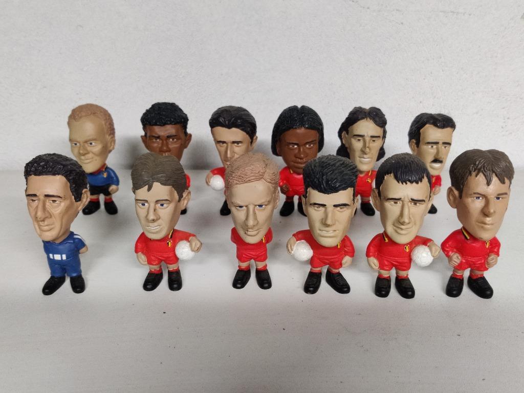 Lot PVC poppetjes rode duivels - TCC 1997, Verzamelen, Ophalen of Verzenden, Zo goed als nieuw