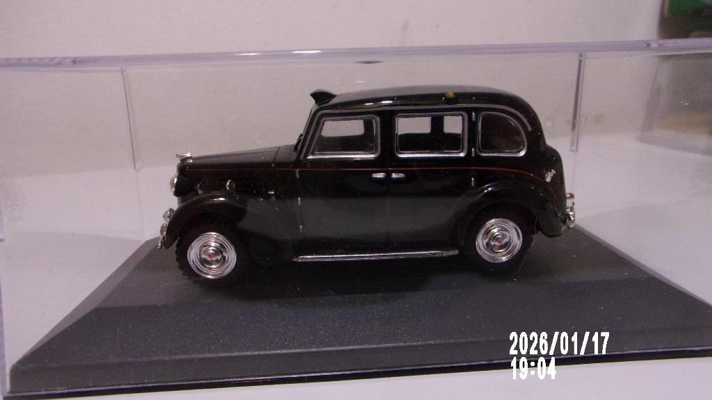 LONDON TAXI FX3 AUSTIN 1955.IXO 1/43 COM NEUVE,VITRINE, Enlèvement ou Envoi, Comme neuf, Voiture, Autres marques