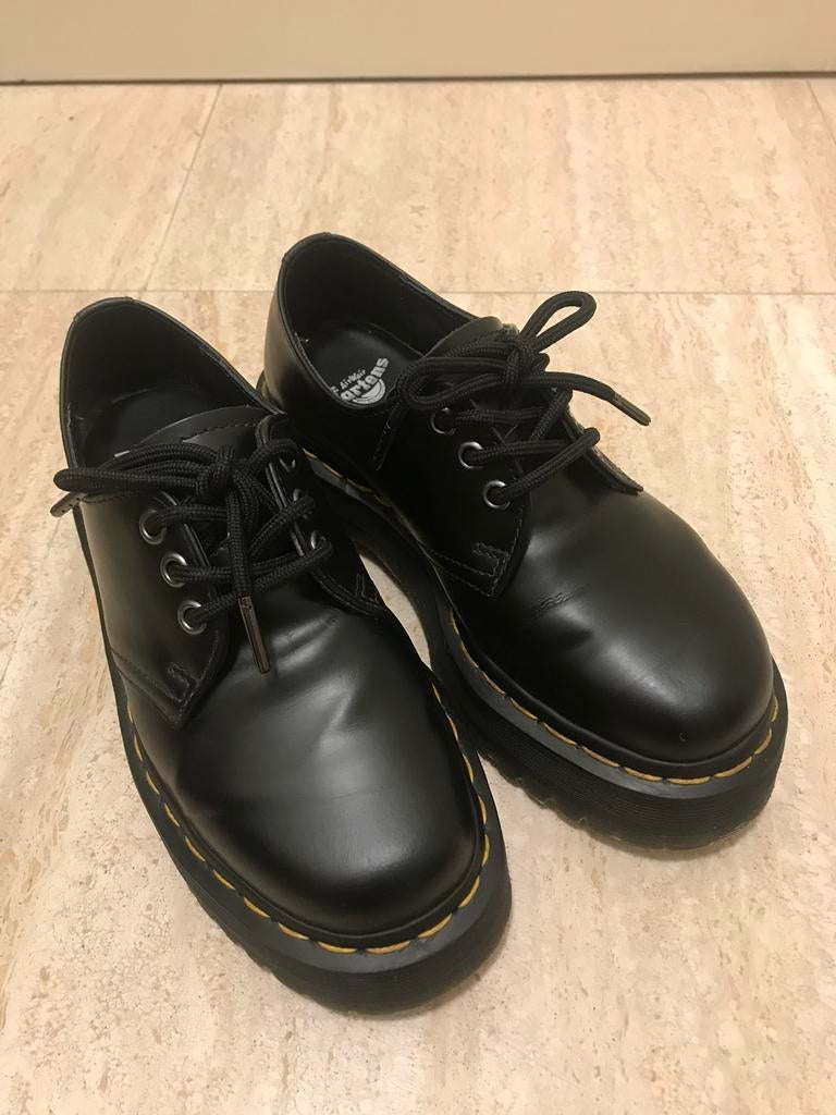 Dr Martens 1461 Quad, Kleding | Heren, Zwart, Boots, Gedragen, Dr Martens