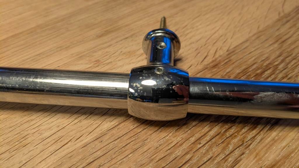 Barre inox pour crédence de cuisine 100cm - kit complet, Maison & Meubles, Enlèvement