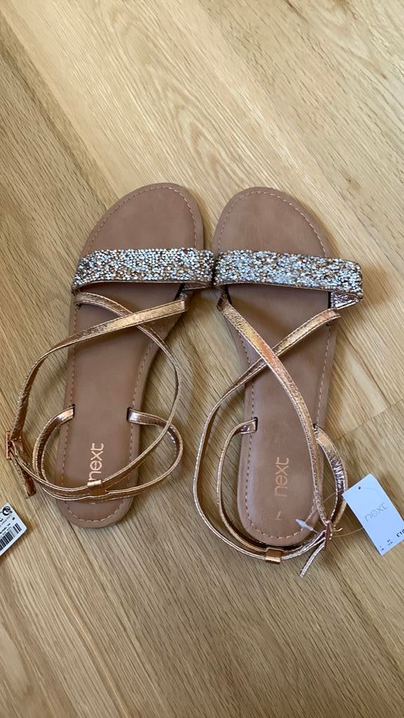 Sandalen dames of meisjes, Next, maat 41, nieuw!, Neuf, Enlèvement ou Envoi, Next, Sandales et Mûles