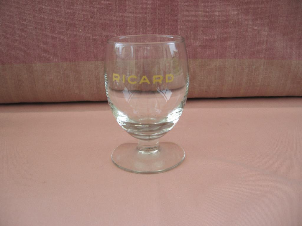 Grand ballon en verre Ricard jaune RICARD, sans ligne de bar, Collections, Marques & Objets publicitaires, Enlèvement ou Envoi